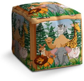 Sablio Taburet Zoo: 40x40x40 cm