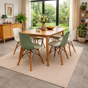 Condor Carpets, Kusový koberec Rambo-Bet 71, 140x200, béžová, kancelária