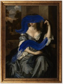 Nástenná dekorácia v ráme Lady In Paint III