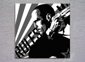 Ručne maľovaný POP Art obraz KURIÉR | rôzne rozmery