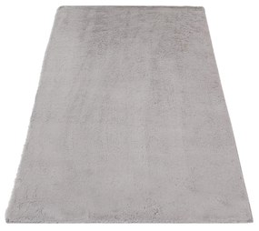 Dekorstudio Kožušinový koberec do kúpeľne TOPIA mats - sivý Rozmer koberca: 40x60cm