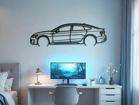 drevko Obraz na stenu RS 5 Sportback Rozmer obrazu: 26,5 x 86 cm, Farba dekorácie: Čierna
