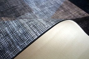 BE Koberec Porte 2032 Koło GREY – sivý okrúhly Rozmer: 80 cm