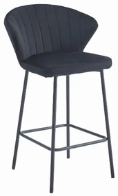 Barová stolička GATTA - čierna