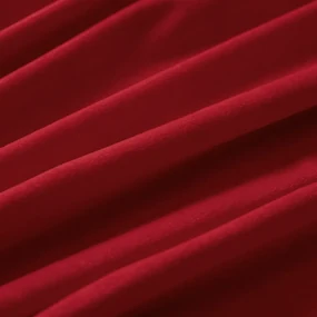 Biante Zamatový štvorcový obrus Velvet Prémium SVP-038 Sýto červený 70x70 cm