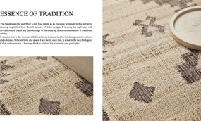 Diamond Carpets India, Ručne viazaný kusový koberec Serenade 2339 Natural, 240x300, béžová, chodba / predsieň