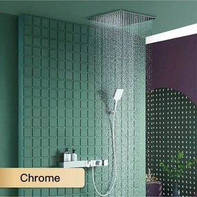 Výnimočný sprchový set Stockholm Strop Chrómová