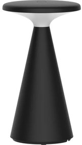 LED stmievateľná stolná lampa PAROS LED/1,8W/5V USB 1800 mAh IP44 čierna