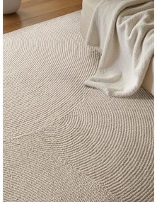 Ručne tkaný vlnený koberec vo svetlo prírodnej farbe 200x300 cm Eleni Natural White – Hanse Home