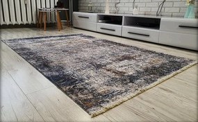 HU Viacfarebný moderný koberec Banco 678 Rozmer: 75x150 cm