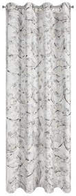 ZATEMŇOVACÍ ZÁVES NA KRÚŽKOCH ODETA 135X250 CM VZOROVANÁ