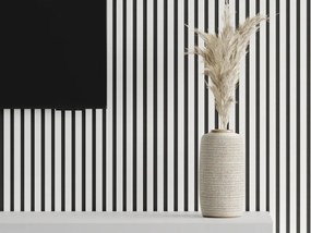 Mexen Lam-F, akustické stenové lamely 275 × 31,5 cm, filc 6 mm, biela lesklá, S105-275317-2812-054