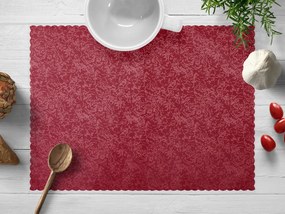 Biante Teflónové prestieranie na stôl TF-036 Venezia vínovo červené 30x40 cm