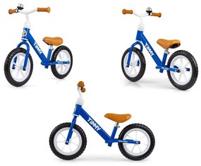 Detský balančný bicykel Milly Mally Timmy Navy