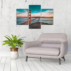 Obraz- Golden Gate, San Francisco (90x60 cm)