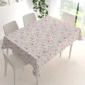 Biante Dekoračný obdĺžnikový obrus PML-087 Červeno-oranžové lístky 120x180 cm