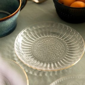 Tanier BARREL dezertný, ozdobný so zlatým okrajom SS23 848761