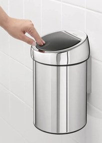 Brabantia Kôš Touch Bin 3L Lesklá oceľ