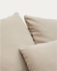 Béžové ľanové kreslo Nora – Kave Home