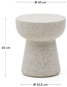 Okrúhly odkladací stolík ø 40 cm Pada – Kave Home