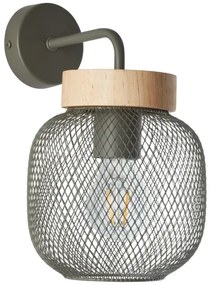 Brilliant - Nástenná lampa GIADA 1xE27/40W/230V zelená