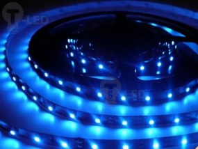 LED pásik 4,8Wm 12V bez krytia IP20 Farba svetla Modrá