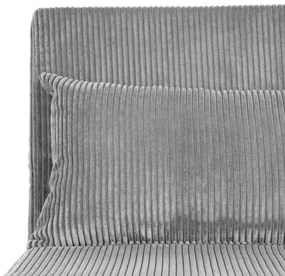 Pohovka SOLACE rozkladacia, menšestrová sivá 871653