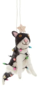 Vianočná ozdoba PETTIES vianočné mačiatko 863931