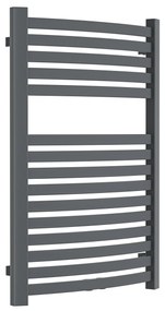 Invena kúpeľňový radiátor rebríkový 80x54 cm sivá/grafitová UG02080