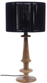 Stolová lampa „Harper Black", Ø 29, výš. 55 cm