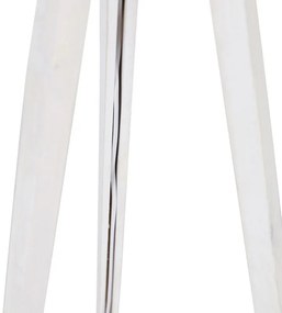 Moderná stojaca lampa trojnožka biela s tienidlom bielym 50 cm - Tripod Classic