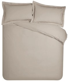 Svetlohnedé obliečky na dvojlôžko/predĺžené 230x220 cm Classic Lattice Lace – Catherine Lansfield