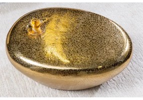 Konferenčný stôl Stone 44852 75x52cm Gold  - Komfort-nábytok