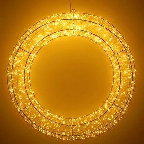 Brilagi - LED vonkajšia vianočná dekorácia LED/6W/230V IP44 veniec 50 cm