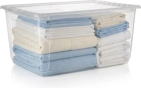 Keeeper Úložný box s vekom BEA Clearbox 30L, 59 x 39 x 18 cm