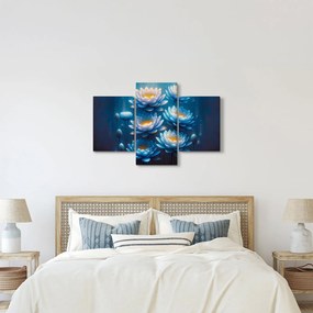 Obraz - Lekná pod hladinou (90x60 cm)