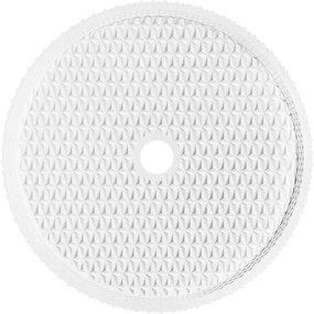 Mexen Aura, sklenené umývadlo na dosku 39 x 39 cm, matné sklo, 24013930