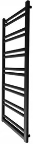Regnis Retro, vykurovacie teleso 440x1840mm, 715W, čierna matná, RETRO184/40/D400/BLACK
