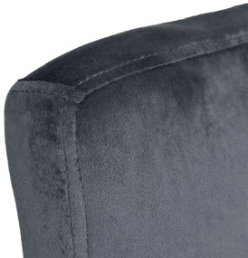Barová stolička arako black velvet grafit | jaks