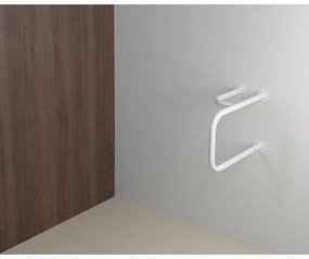Nástenné oceľové madlo do kúpeľne 52 cm Handicap Left – Sapho