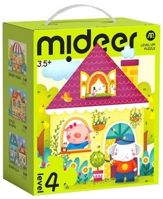 Puzzle LEVEL UP! 04 Mideer: Rozprávkové mesto