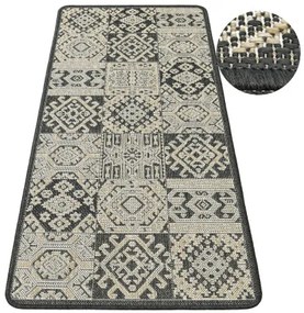 Koberec / behúň FLEX 19636/P10 grafitový