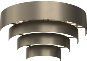 Nástenné svietidlo RINGS 2xE27/15W/230V mosadz
