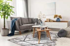 Koberec COZY 8872 Wall hnedý