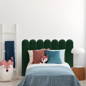 Zástena za posteľ - Oblúk - 20x100cm Farba: Fľaškovo zelená, Rozmer: 20x100