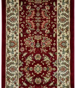 Berfin Dywany, Behúň na mieru Anatolia 5378 B (Red), šíre 70 cm, červená, chodba / predsieň