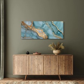 Obraz - Tyrkysový mramor (120x50 cm)
