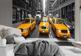 Gario Fototapeta New York city taxíky Materiál: Vliesová, Rozmery: 300 x 210 cm