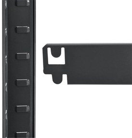 InternetovaZahrada Rohový regál Basic 180x70x40 cm - šedý