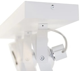 Dizajnové bodové svetlo biele nastaviteľné 3-svetlo - Go